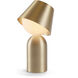 Guy LED 3.6 inch Brass Lantern